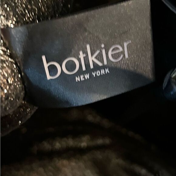 BOTKIER BLACK PEBBLE LEATHER SOHO ZIPPER TRIM TOTE SHOULDER BAG $298 - Picture 11 of 15